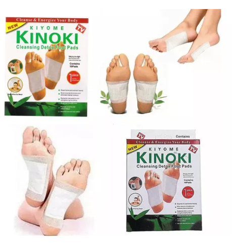 Parches Detox Kinoki Para Pies Desintoxi